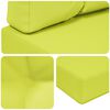 vidaXL Coussin de canap&eacute; d'ext&eacute;rieur 2 pcs Vert Polyester