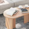 vidaXL Table basse Naturel 80 x 39,5 x 35 cm Bois de pin massif