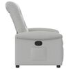 vidaXL Fauteuil inclinable gris nuage tissu