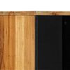 vidaXL Meuble de Lavabo de Salle de Bain Bois d'Acacia Massif