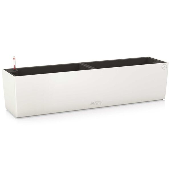 LECHUZA Jardinière Balconera Color 80 ALL-IN-ONE Blanc 15680