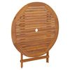 vidaXL Ensemble &agrave; manger de jardin 5 pcs Bois d'acacia solide
