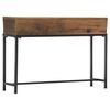 vidaXL Table console 120x30x80 cm bois de r&eacute;cup&eacute;ration massif