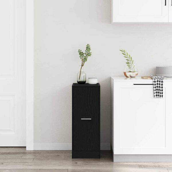 vidaXL Cabinet de Pharmacie Ch&ecirc;ne noir 30 x 41 x 77.5 cm