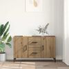 vidaXL Buffet Ch&ecirc;ne artisanal 100 x 36 x 60 cm Bois d'ing&eacute;nierie