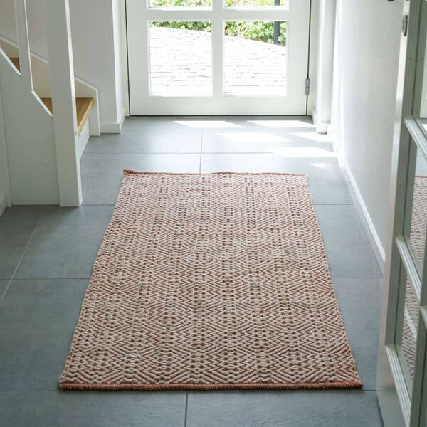 House Nordic Tapis d'entr&eacute;e Esme Corail fonc&eacute;