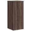vidaXL Supports pour plantes 2 pcs ch&ecirc;ne marron bois d'ing&eacute;nierie