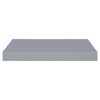 vidaXL Étagère murale flottante gris 40x23x3,8 cm MDF