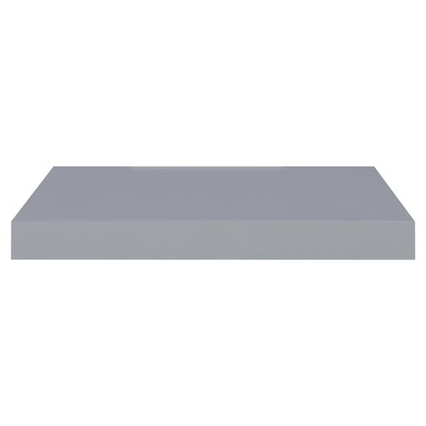 vidaXL Étagère murale flottante gris 40x23x3,8 cm MDF
