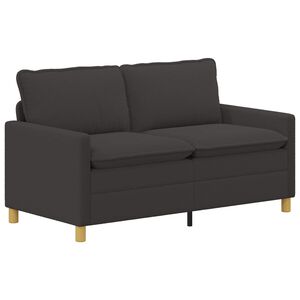 vidaXL Canap&eacute; Gris fonc&eacute; 156 x 81 x 87,5 cm Tissu