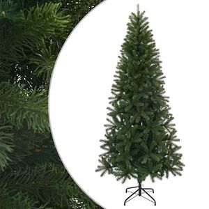 vidaXL Sapin de Noël artificiel Vert 180 cm PVC, PE et acier