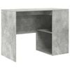 vidaXL Bureau Gris b&eacute;ton Bois d'ing&eacute;nierie 102 x 50 x 75 cm