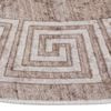 vidaXL Tapis lavable 120 cm beige