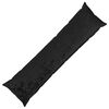vidaXL Housse de coussin HEERLEN Noir 40 x 145 cm Flanelle