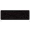 vidaXL Tapis Couloir Noir 80 x 200 cm