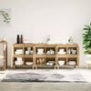 vidaXL Buffets 3 pcs ch&ecirc;ne sonoma 60x35x70 cm bois d'ing&eacute;nierie