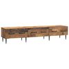 vidaXL Meuble TV Bois ancien 147 x 34,5 x 30 cm Bois d'ing&eacute;nierie
