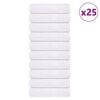 vidaXL Serviettes de douche FROGN 25 pcs blanc 70x140 cm 360 g/m&sup2;