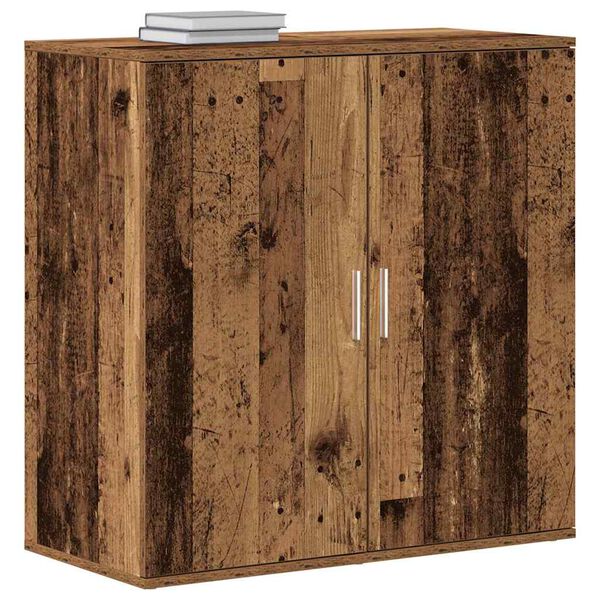 vidaXL Buffet Bois ancien 79 x 38 x 80 cm Bois d'ing&eacute;nierie