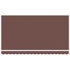 vidaXL Toile de rechange pour auvent Marron 380 x 195 cm Polyester