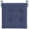 vidaXL Coussins de palette lot de 6 bleu marine 50x50x4cm tissu oxford