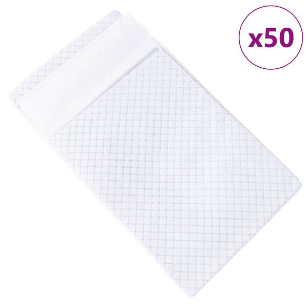 vidaXL Coussin d'entraînement pour animaux Uni 50 pcs 120 x 80 cm