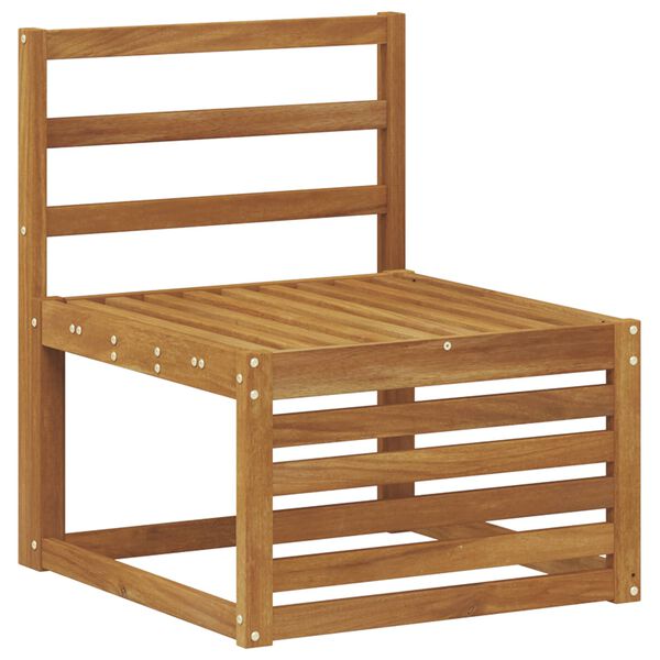 vidaXL Ensembles de canap&eacute;s 9 pcs Naturel Bois d'Acacia Massif