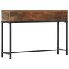 vidaXL Table console 120x30x80 cm bois de r&eacute;cup&eacute;ration massif
