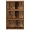 vidaXL Armoire murale de salle de bain Bois ancien 40 x 16 x 62,5 cm