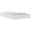 vidaXL Cadre de lit ottoman sans matelas blanc 120x200 cm similicuir