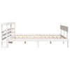 vidaXL Cadre de lit sans matelas blanc 120x200 cm bois de pin massif