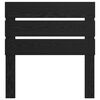 vidaXL T&ecirc;te de lit Ch&ecirc;ne noir 100 cm Bois d'ing&eacute;nierie