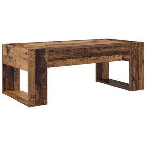 vidaXL Table basse Bois ancien 110 x 50 x 41 cm Bois d'ing&eacute;nierie