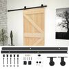 vidaXL Porte coulissante 90 x 210 cm Bois de pin massif