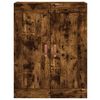 vidaXL Armoire murale ch&ecirc;ne fum&eacute; 69,5x34x90 cm bois d'ing&eacute;nierie
