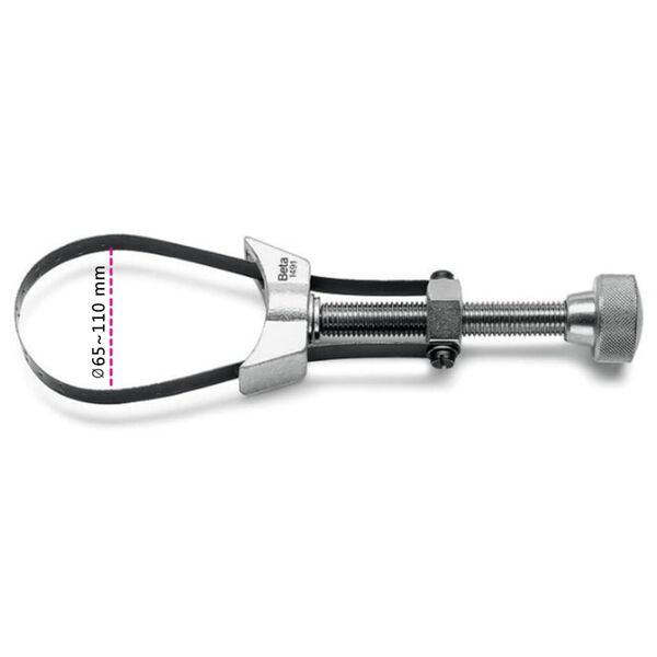 Beta Tools cl&eacute; de filtre &agrave; huile 1491 en acier 014910001