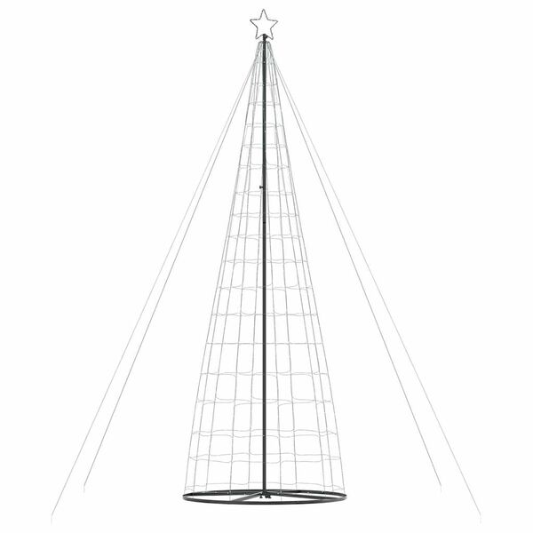 vidaXL Sapin de No&euml;l &agrave; LED 1534 LED bleu 500 cm