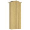 vidaXL Abri &agrave; outils de jardin 87x33x222 cm Bois de pin impr&eacute;gn&eacute;