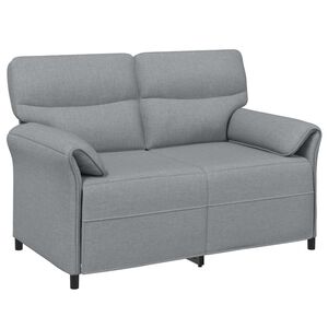 vidaXL Canap&eacute; 100% polyester, cadre en m&eacute;tal, MDF, Contreplaqu&eacute;
