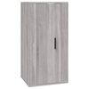 vidaXL Ensemble de meubles TV 2 pcs Sonoma gris Bois d'ingénierie