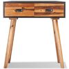 vidaXL Table console Bois d'acacia massif 70x30x75 cm