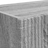 vidaXL Meuble TV mural Gris Sonoma 59,5 x 31 x 40 cm Bois d'ing&eacute;nierie