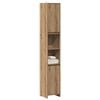 vidaXL Armoire de salle de bain chêne artisanal 30x30x183,5 cm