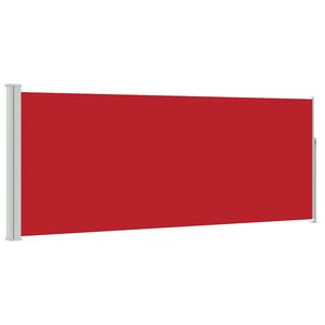 vidaXL Auvent lat&eacute;ral r&eacute;tractable 120 x 300 cm Rouge