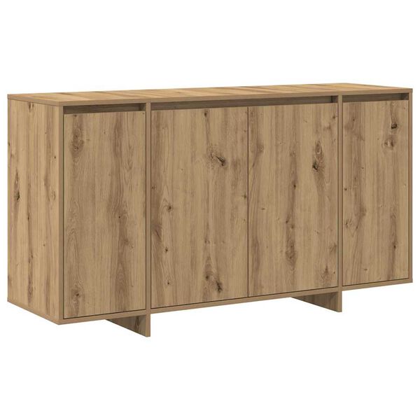 vidaXL Buffet Ch&ecirc;ne artisanal 135 x 41 x 75 cm Bois d'ing&eacute;nierie