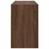 vidaXL Armoire murale de bain chêne marron 80x25x40 cm bois ingénierie
