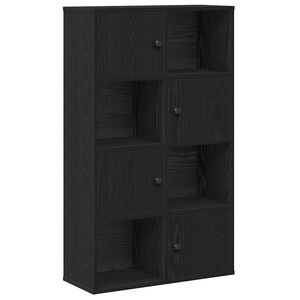 vidaXL Biblioth&egrave;que ch&ecirc;ne noir 60x24x101,5 cm bois d'ing&eacute;nierie