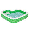 Bestway Piscine avec si&egrave;ge Tropical Paradise 231x231x51 cm