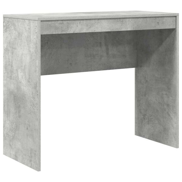vidaXL Bureau Gris b&eacute;ton 90 x 40 x 76 cm Bois d'ing&eacute;nierie