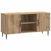 vidaXL Meuble TV Ch&ecirc;ne artisanal 102 x 34,5 x 50 cm Bois d'ing&eacute;nierie